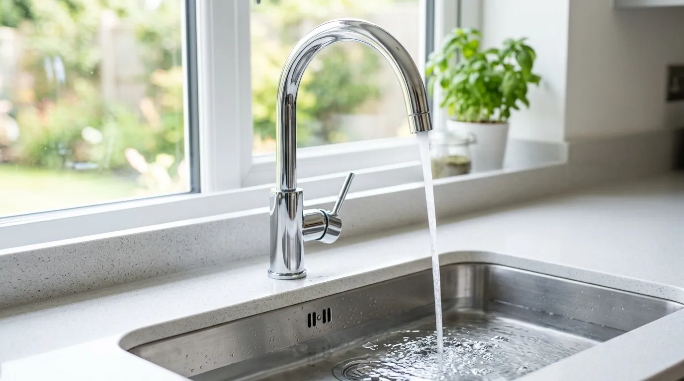 Local Plumbing Master Pros same day plumber fixing a faucet in Pendleton, IN