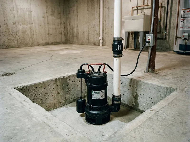 Sump Pump Installation Plumber in Pendleton, IN